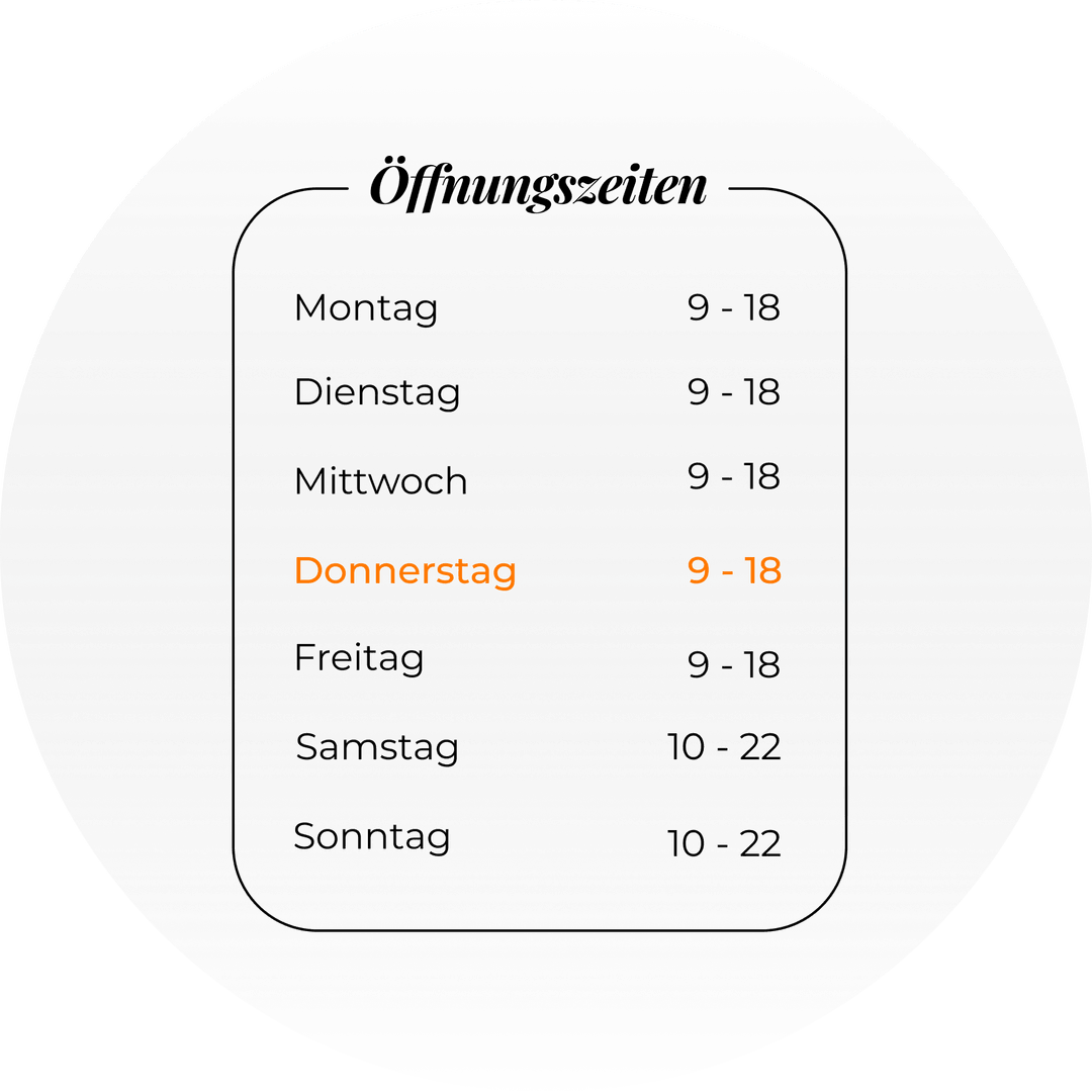 3. Öffnungszeitenico